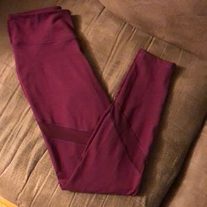 Old Navy Active Leggings In Winter Wine